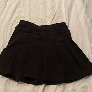 Mini black pleated skirt | Size US Small